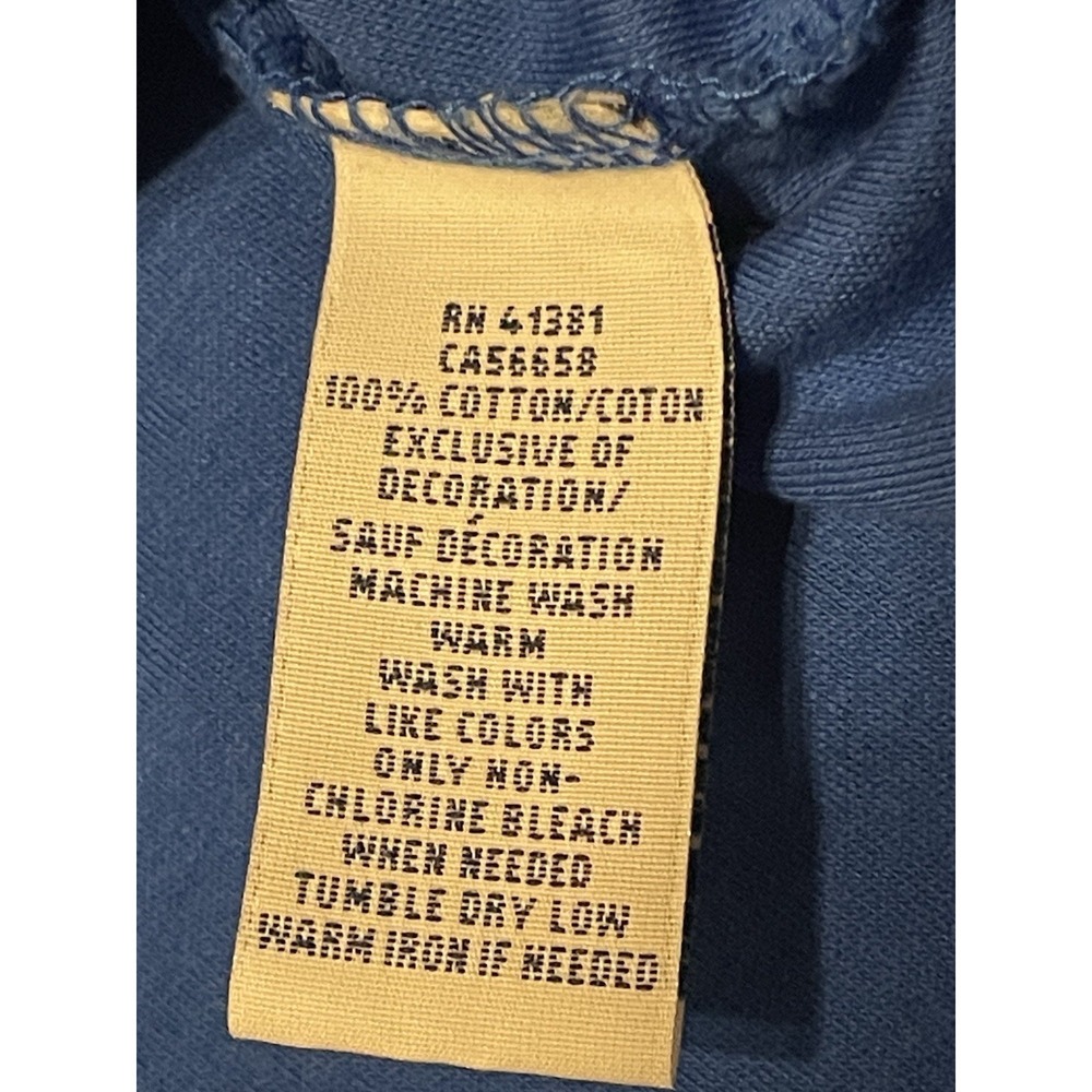 Polo Ralph Lauren Polo Men's XXL Blue Short Sleeve‎ Preppy Cotton Pony Logo - Picture 4 of 6